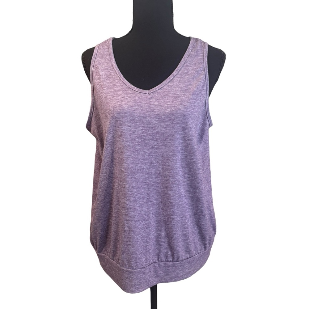 Womens purple tank top size L - Picture 2 of 8